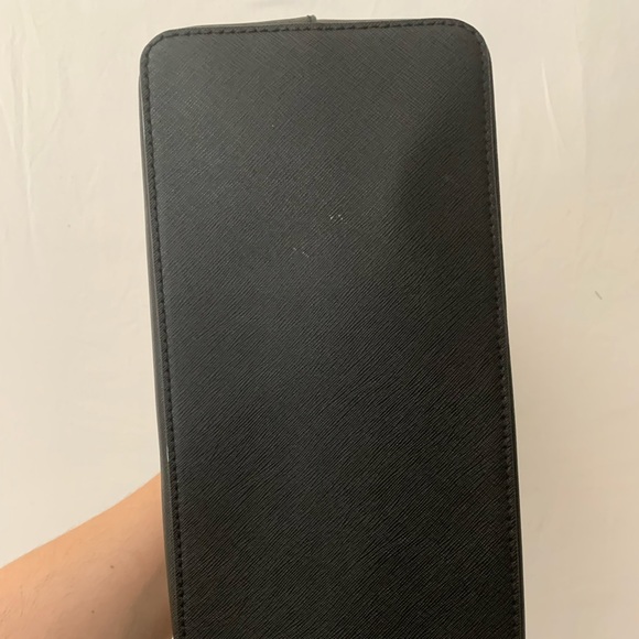 LIKE NEW Kate Spade Taupe/Black Color Block Bag - Picture 4 of 4